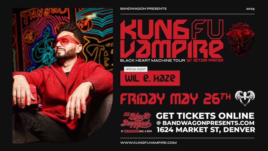 Kung Fu Vampire with Wil E Haze event photo
