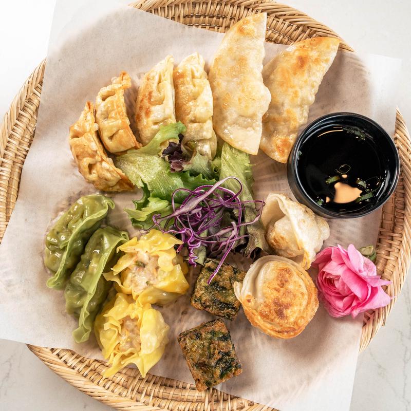 menu item 11 of 21, Dumpling Flight