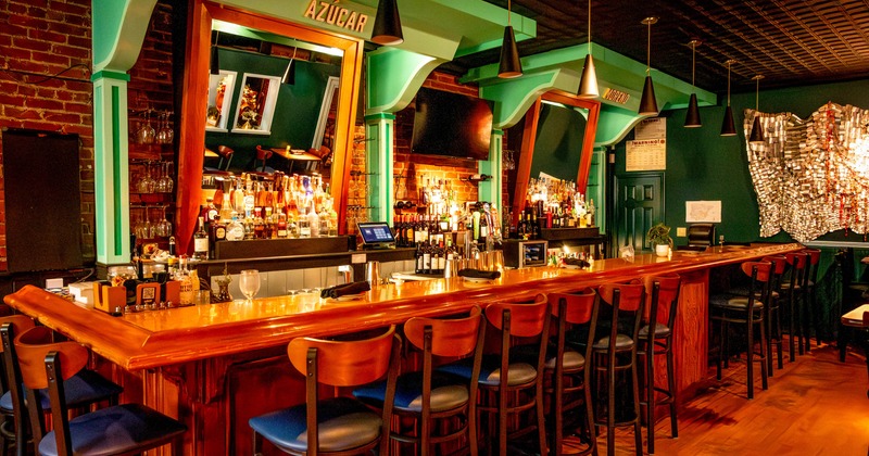 Interior, bar area