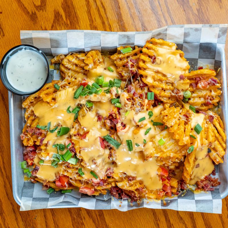 menu item 2 of 14, Cheezy Waffle Fries