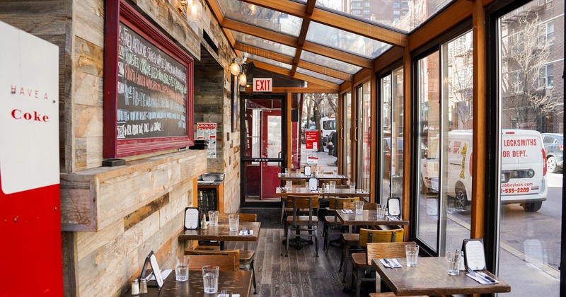 Interior, seating area