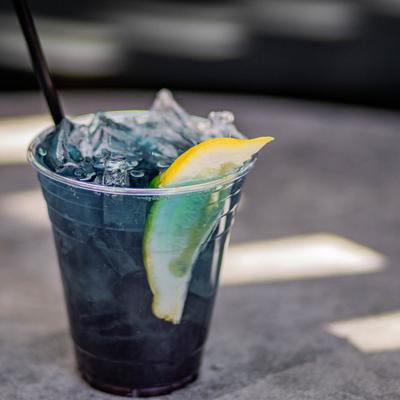 The blue pill frozen drink.