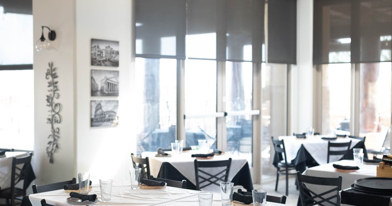 Interior, dining area
