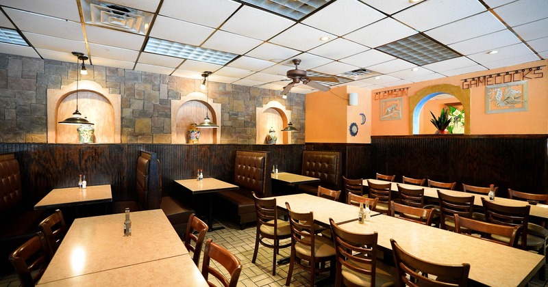 Interior seating area