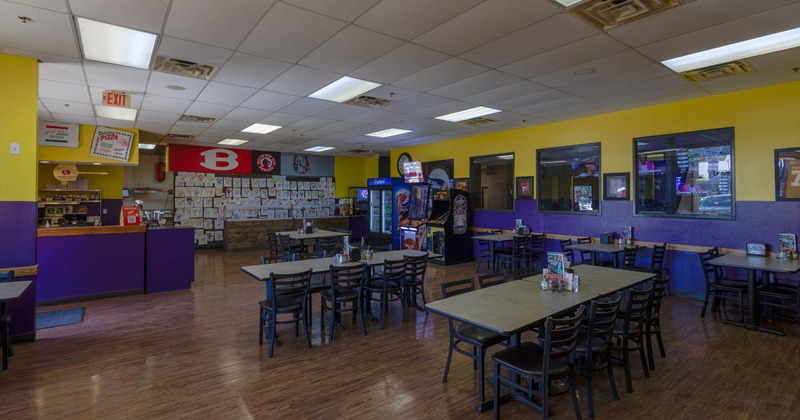 Interior, dining area