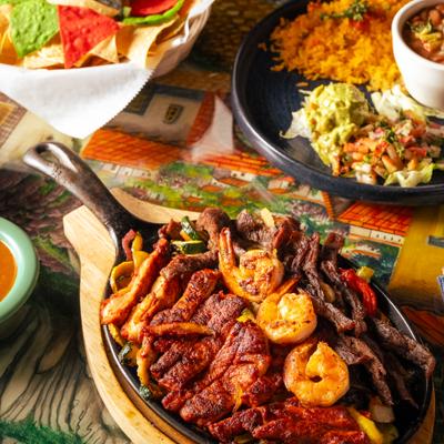 Food on the table.