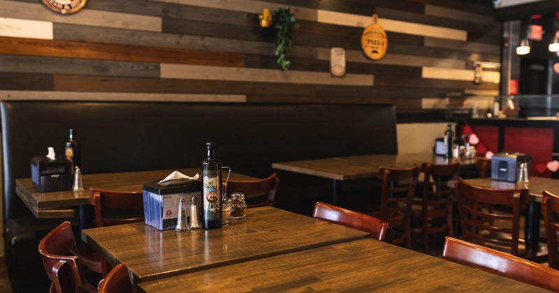 Interior seating space