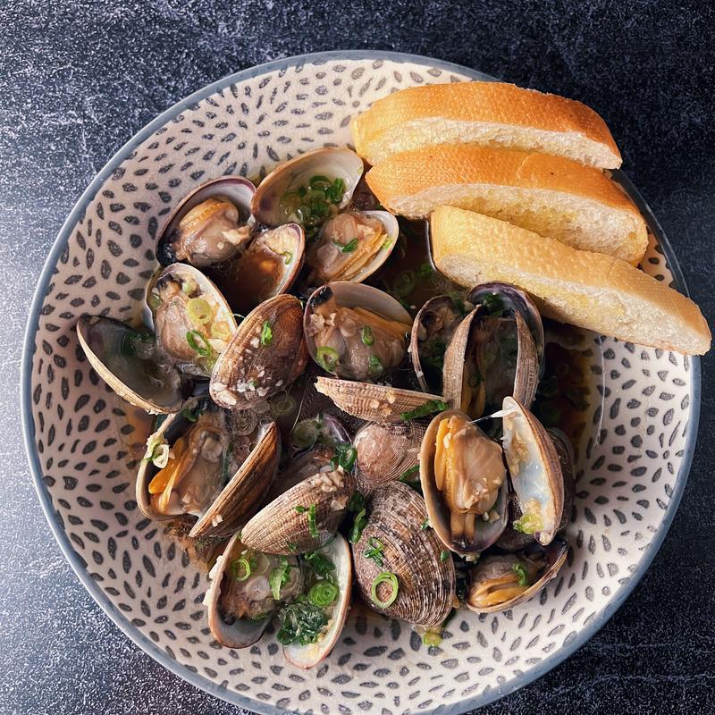 Miso Sake Clams photo