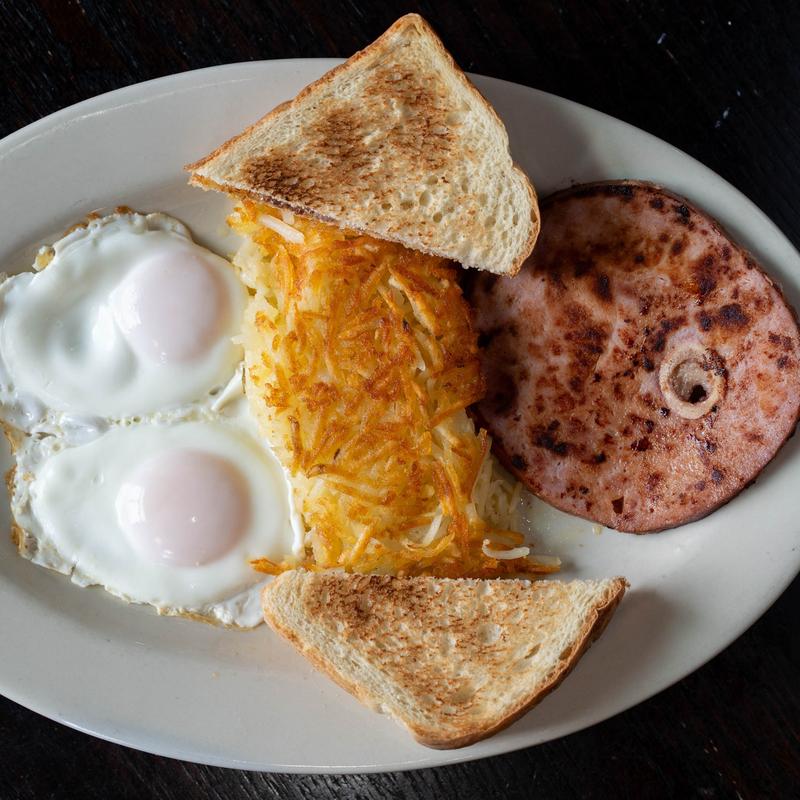 menu item 1 of 10, #1 Ham & Eggs