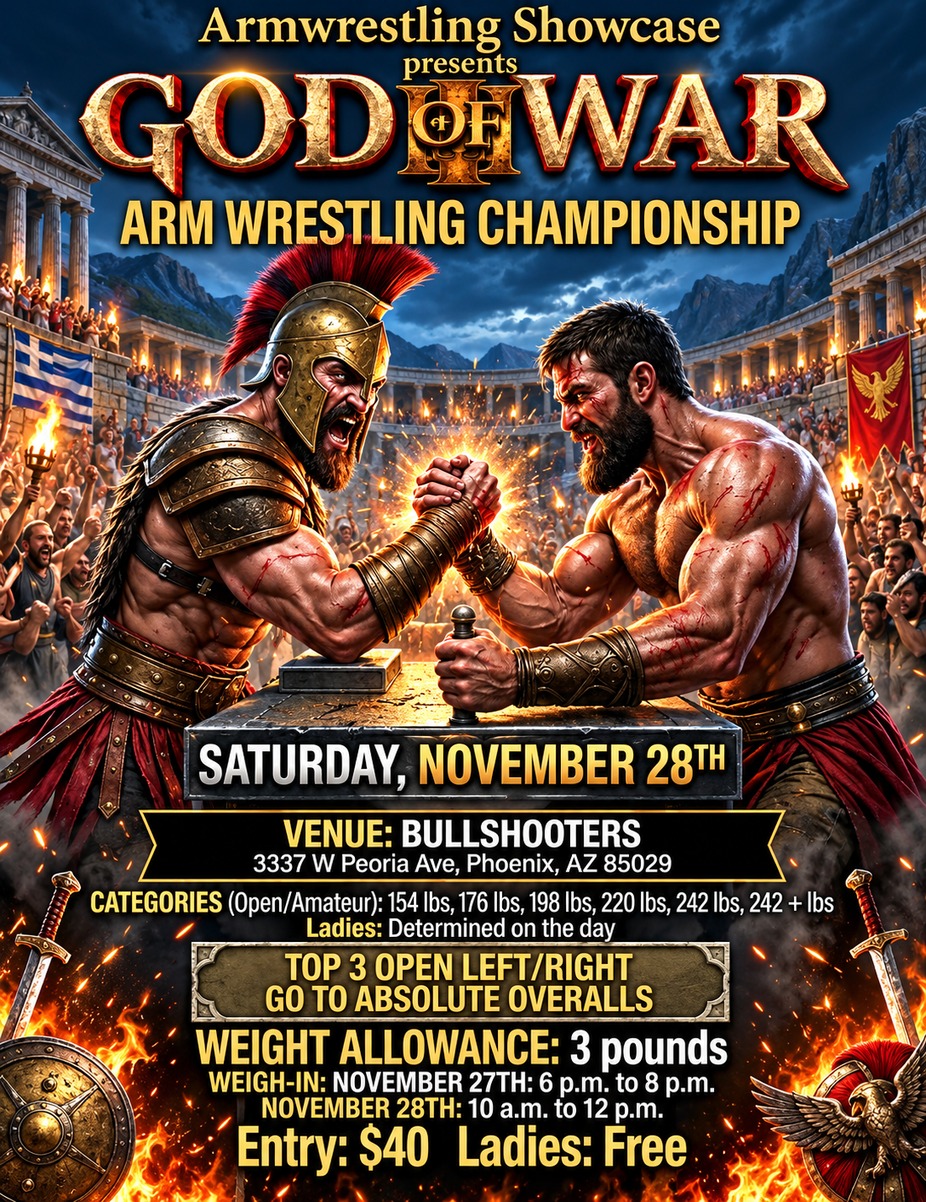 Arm Wrestling Showcase event photo