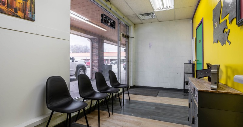 Interior seating area