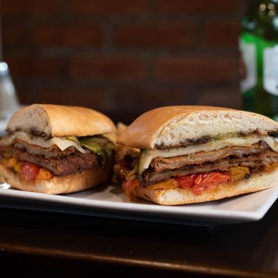 Vegetarian  sandwich.
