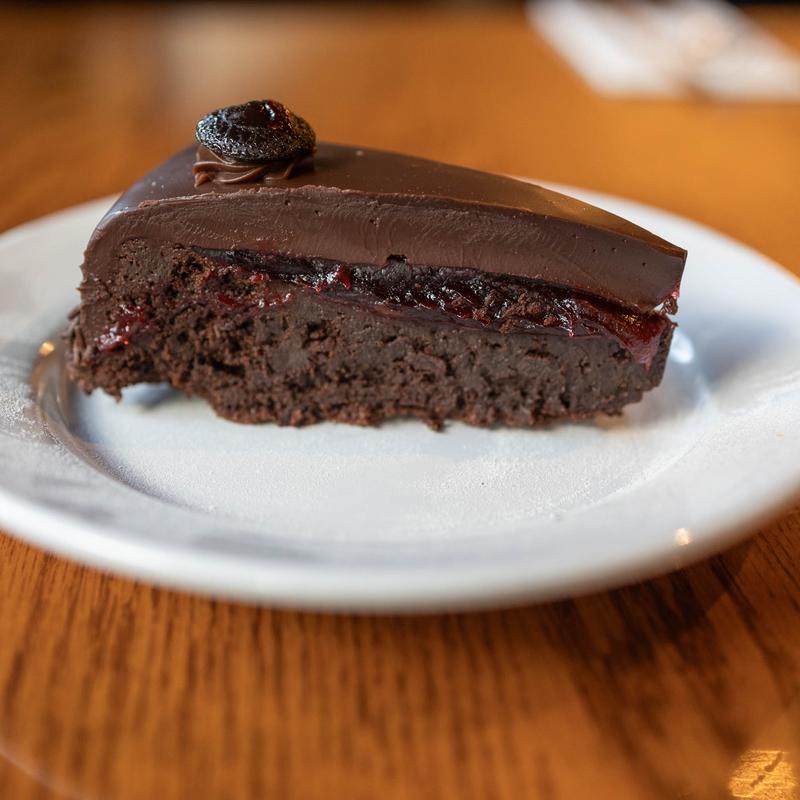 Raspberry Truffle Torte photo