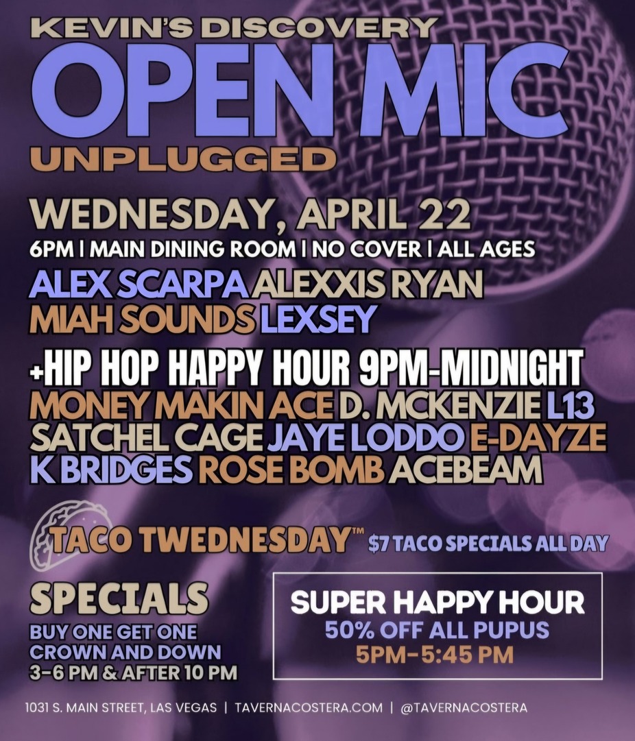 Showcase / Open Mic event photo