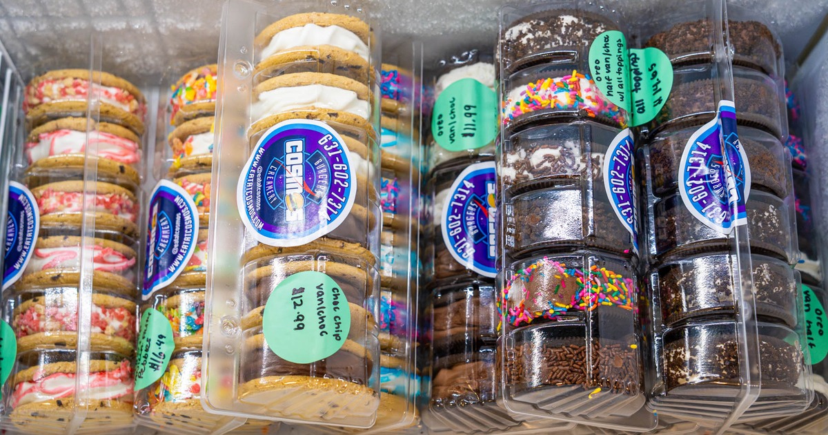 Ice cream sandwiches