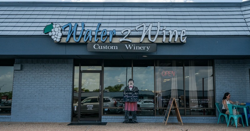 Exterior, front view to restaurant