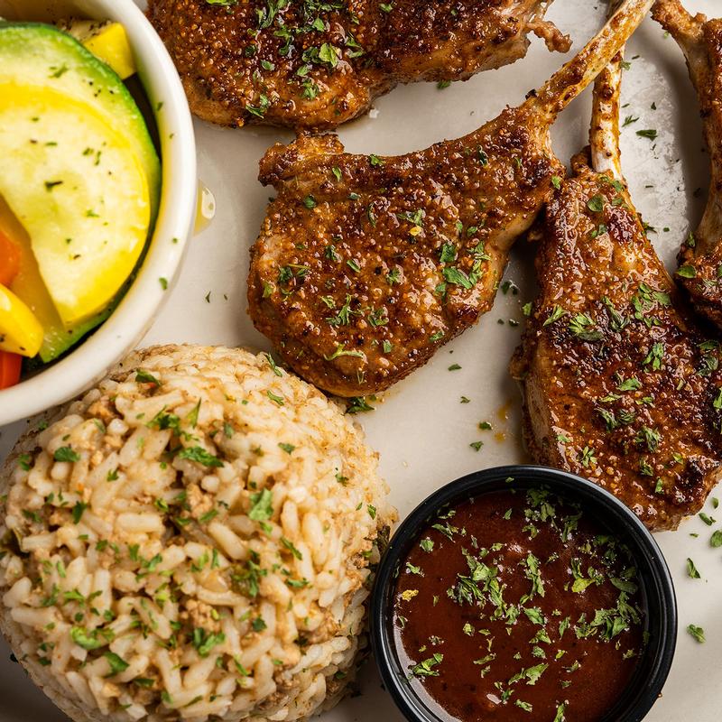 Lamb Chops (2 Sides) photo