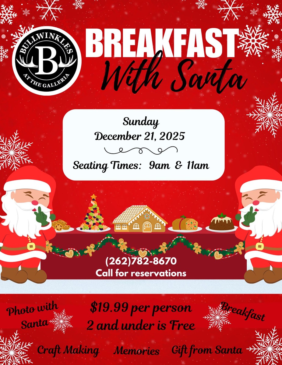 Breakfast with Santa event photo