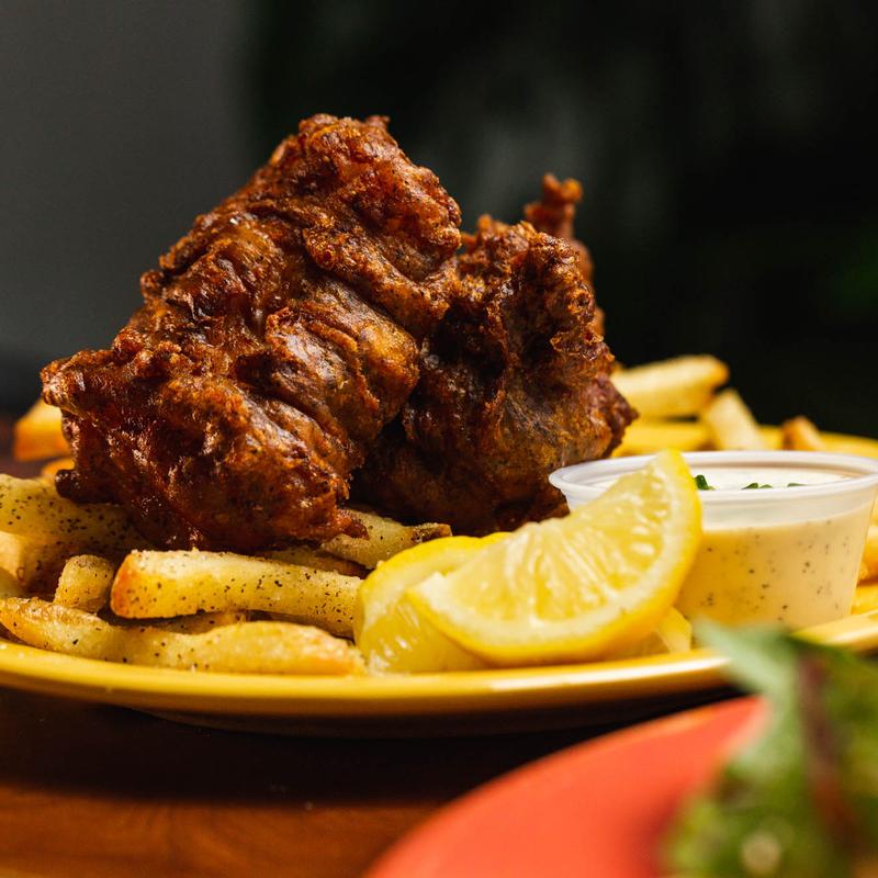 Guinness Battered Fish and Chips photo