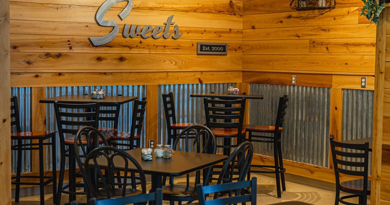 Restaurant seating area