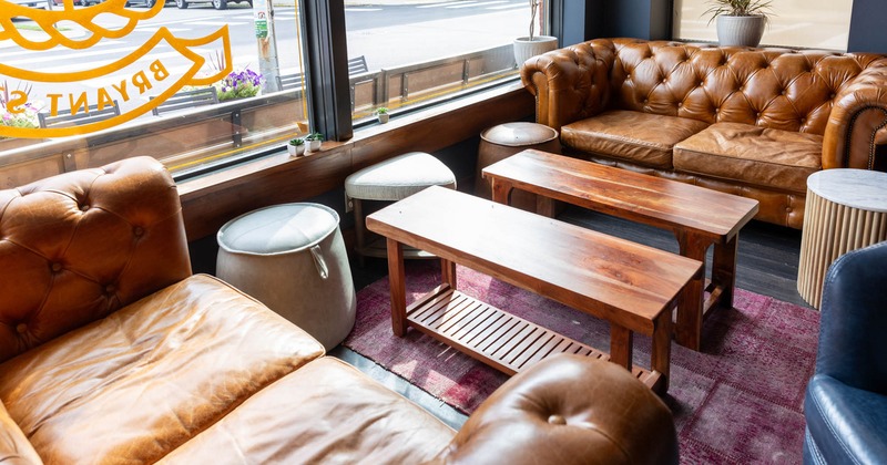 Interior, seating area