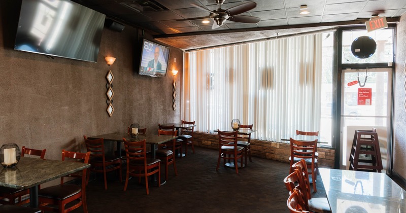 Interior, seating area