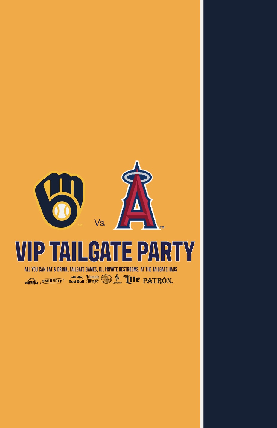 Brewers vs. Angels VIP Tailgate Party event photo