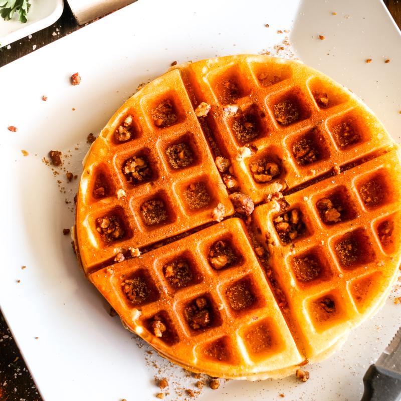 Candied Pecan Waffle photo