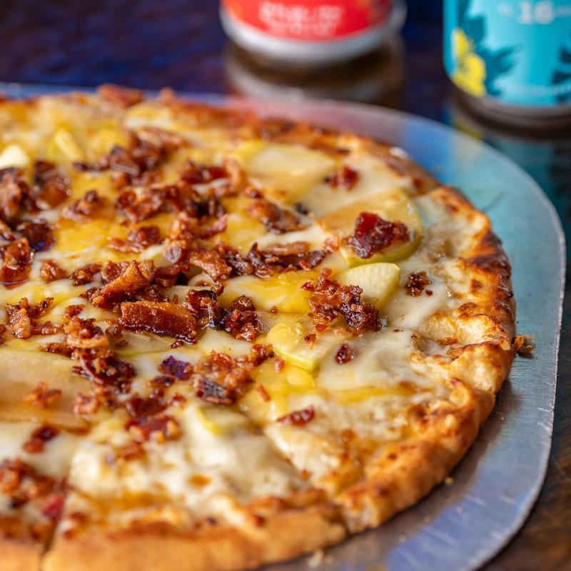 Bacon, Apple, Gouda photo