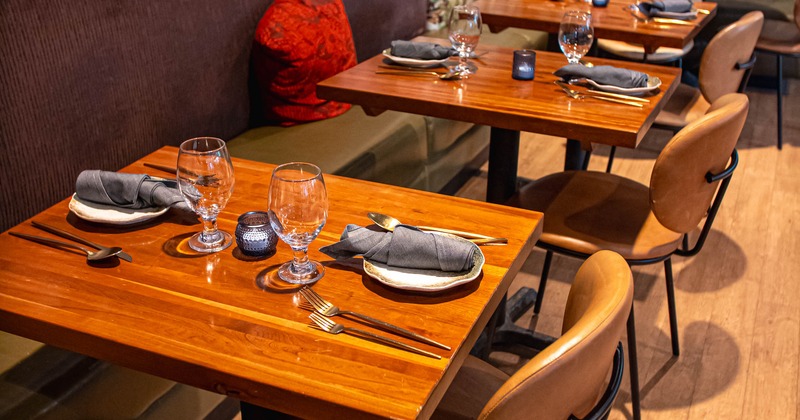 Interior dining area