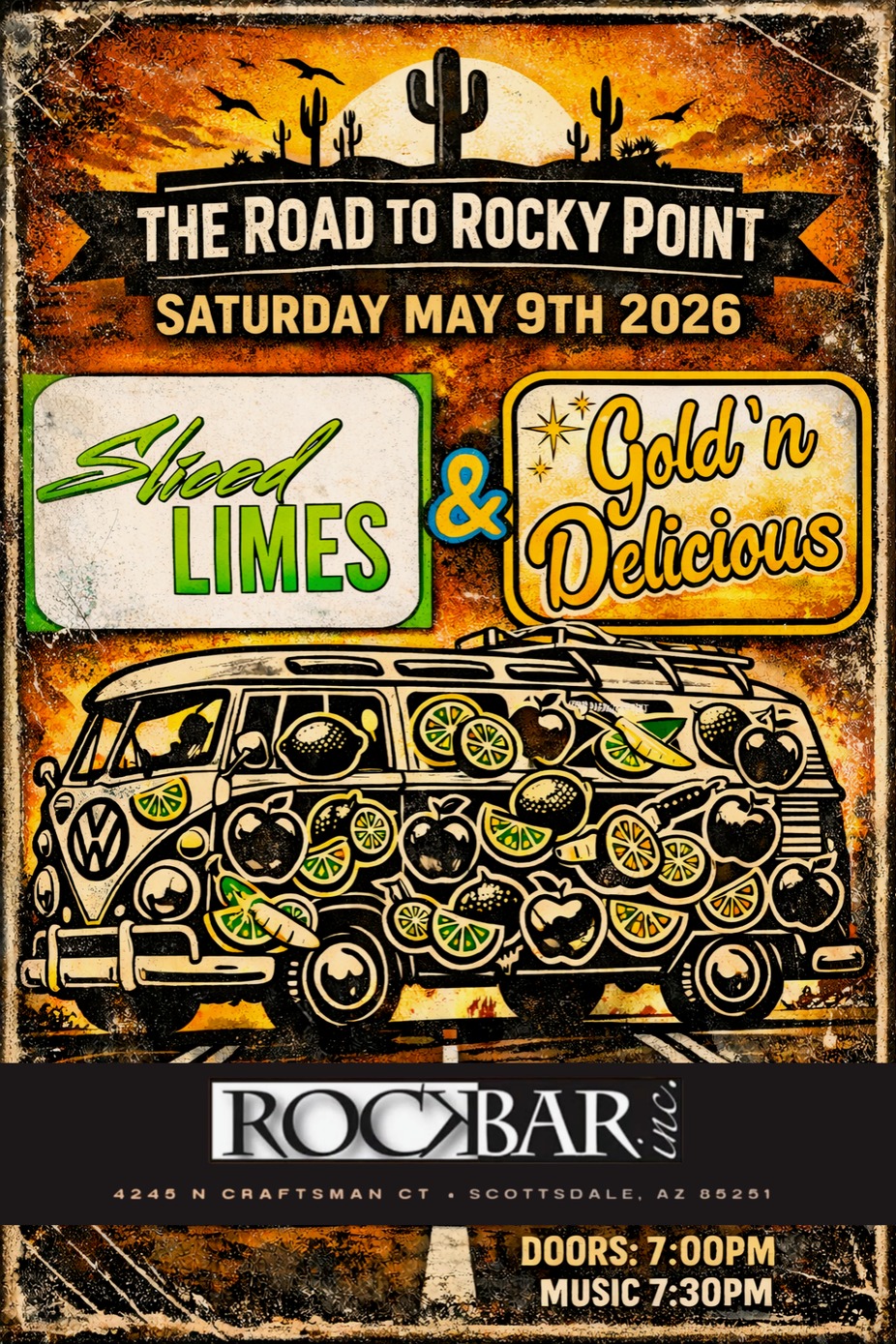 Gold'n Delicious & Sliced Limes event photo