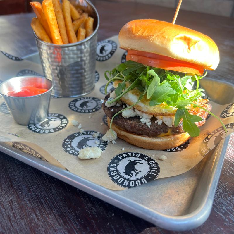 Bacon-Egg & Blue Burger* photo