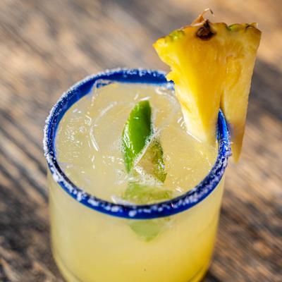 Jalapeno and Pineapple Margarita.