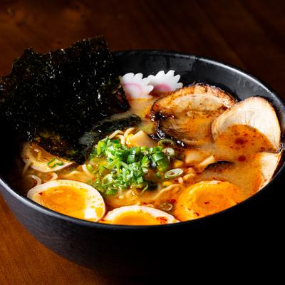 Spicy Miso Ramen bowl.