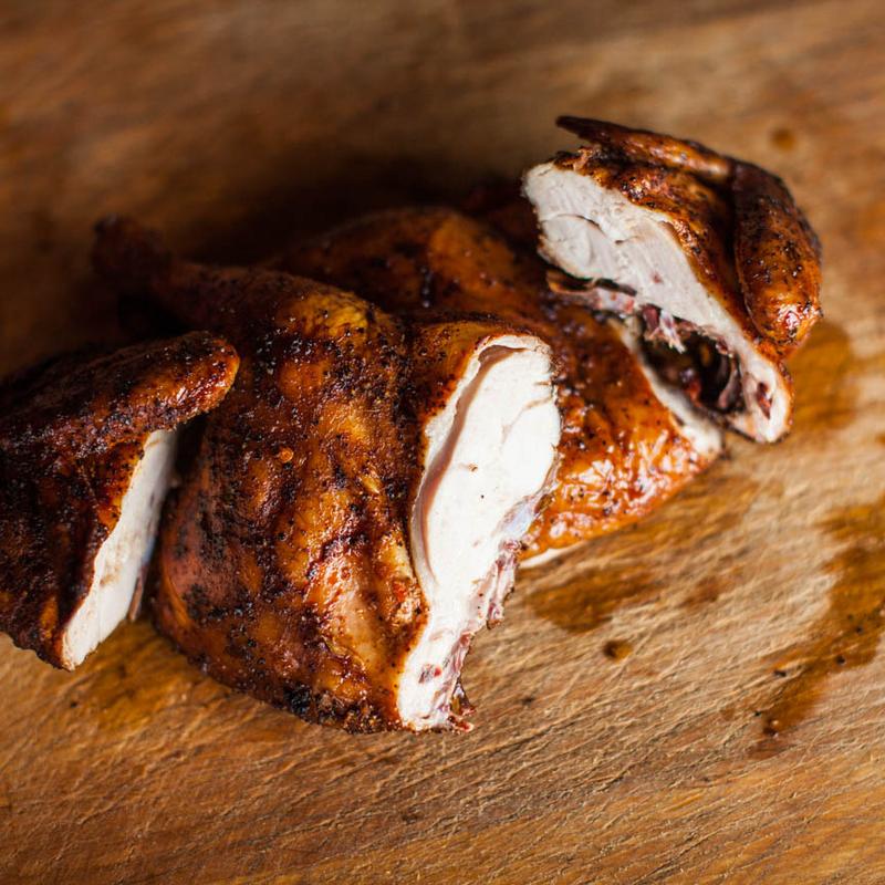 Smoked Half Chicken photo