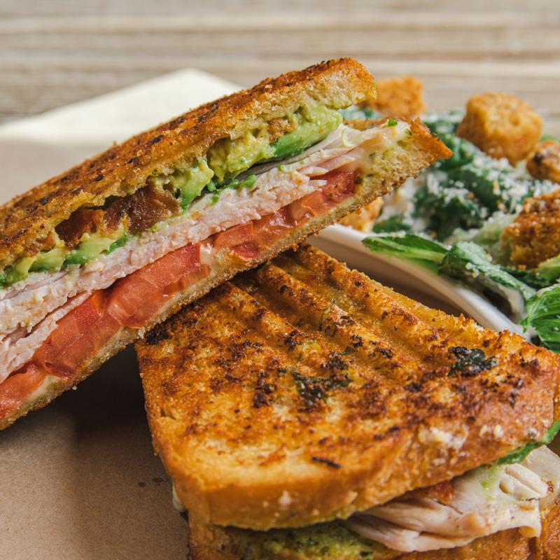 Turkey, Bacon & Avocado Panini photo