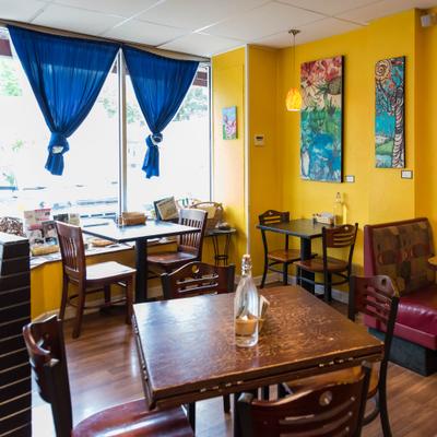 Interior, dining area photo