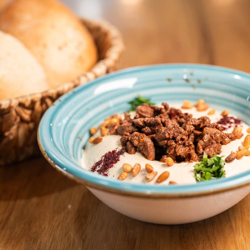 Hummus with Meat photo