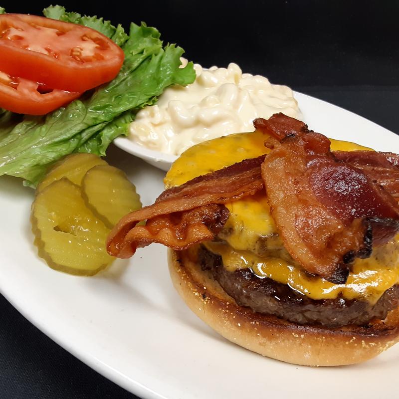 Grilled Bacon Double Cheeseburger photo