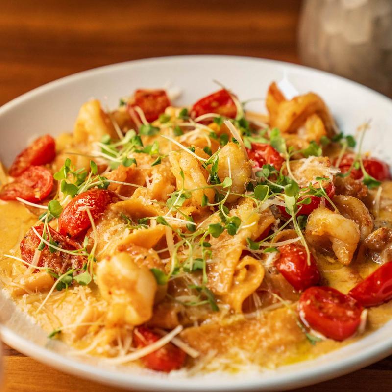 Roasted Pappardelle Pasta photo