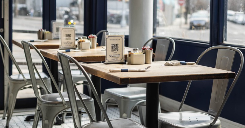 Interior, dining area