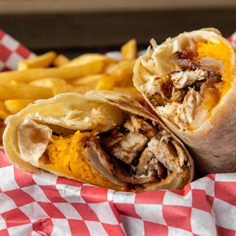 Whiskey BBQ Chicken Wrap photo