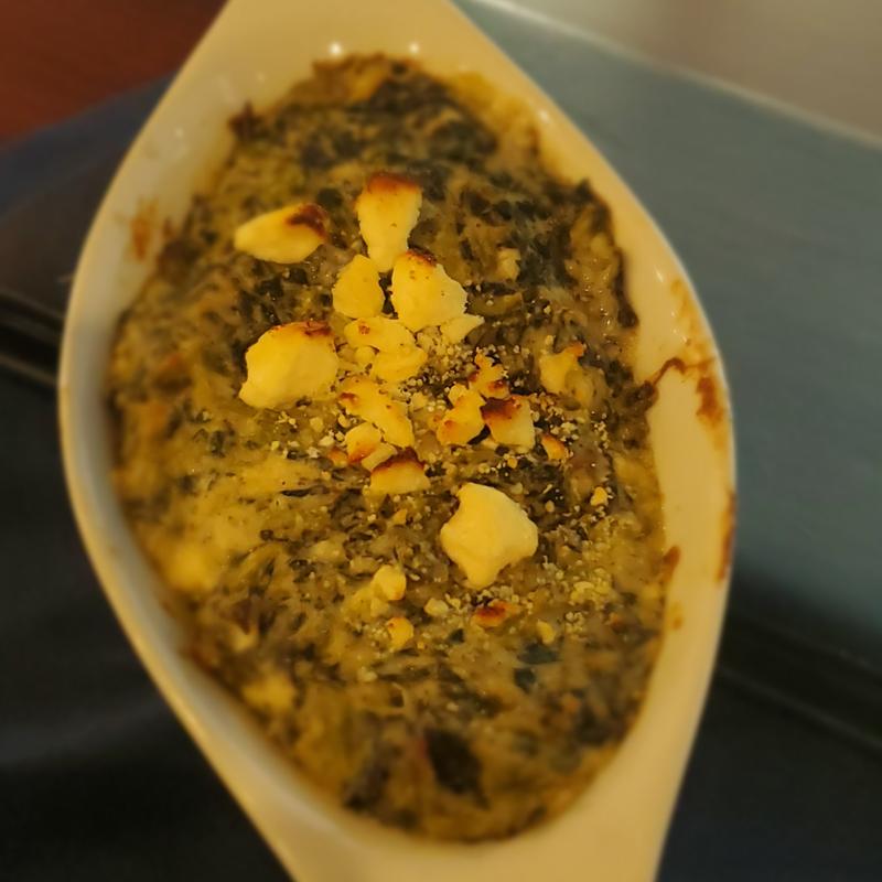 CREAMED SPINACH photo