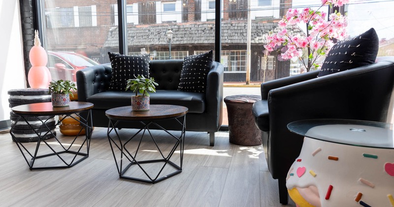 Sofas and coffee tables