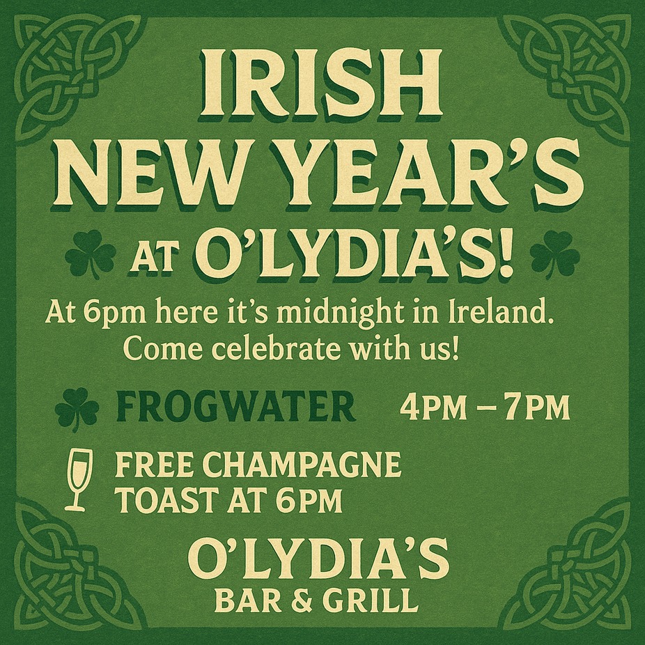 Irish New Years! event photo