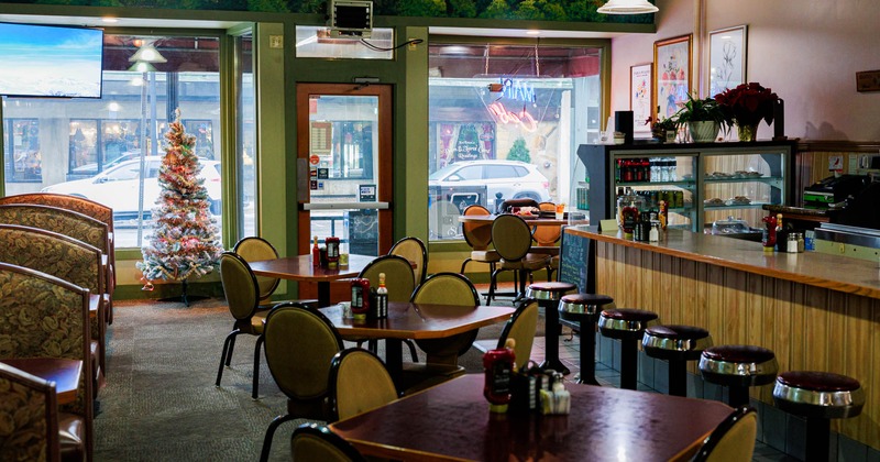 Interior, seating area