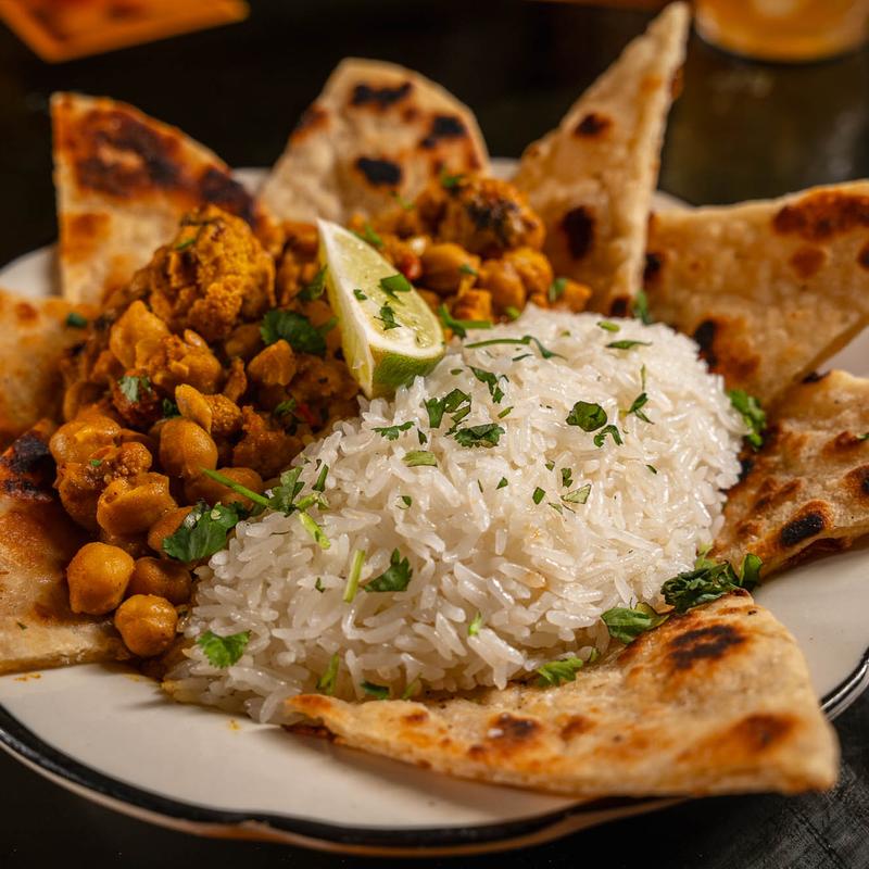 Vegan Pomegranate Sticky Chicken photo