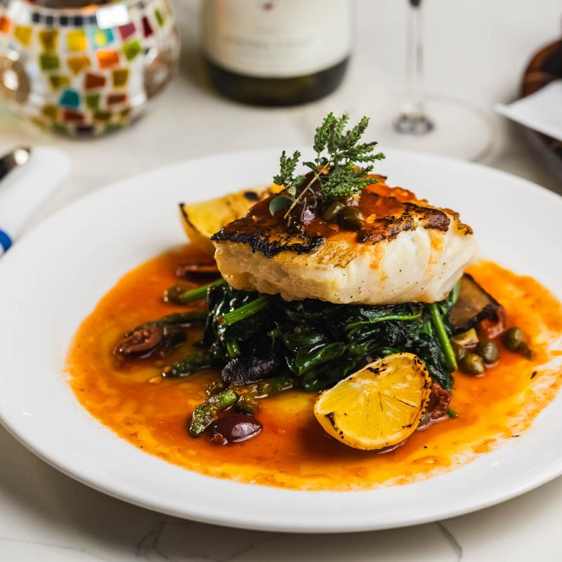 Citrus Crusted Chilean Seabass photo