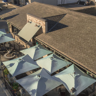 Exterior, Fireside Foundry, bird's-eye view