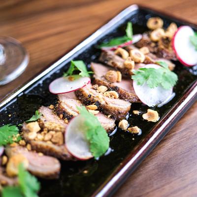 Smoked Seared Maple Leaf Duck